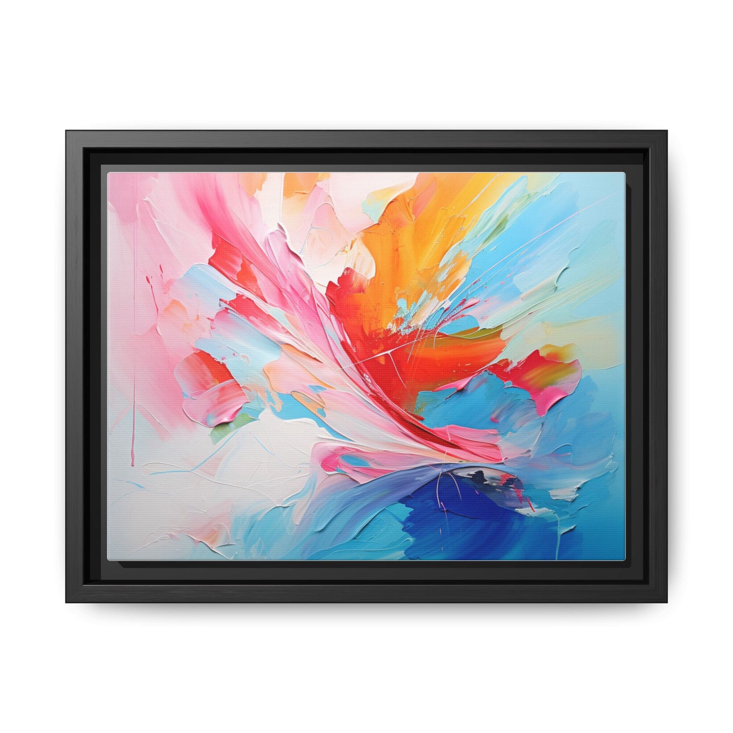 Matte Canvas, Framed (Multi-color)