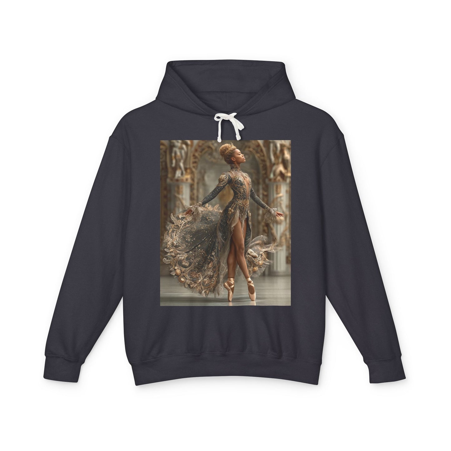 Ballet Muse Hoodie — Elegant Ballerina Art Pullover