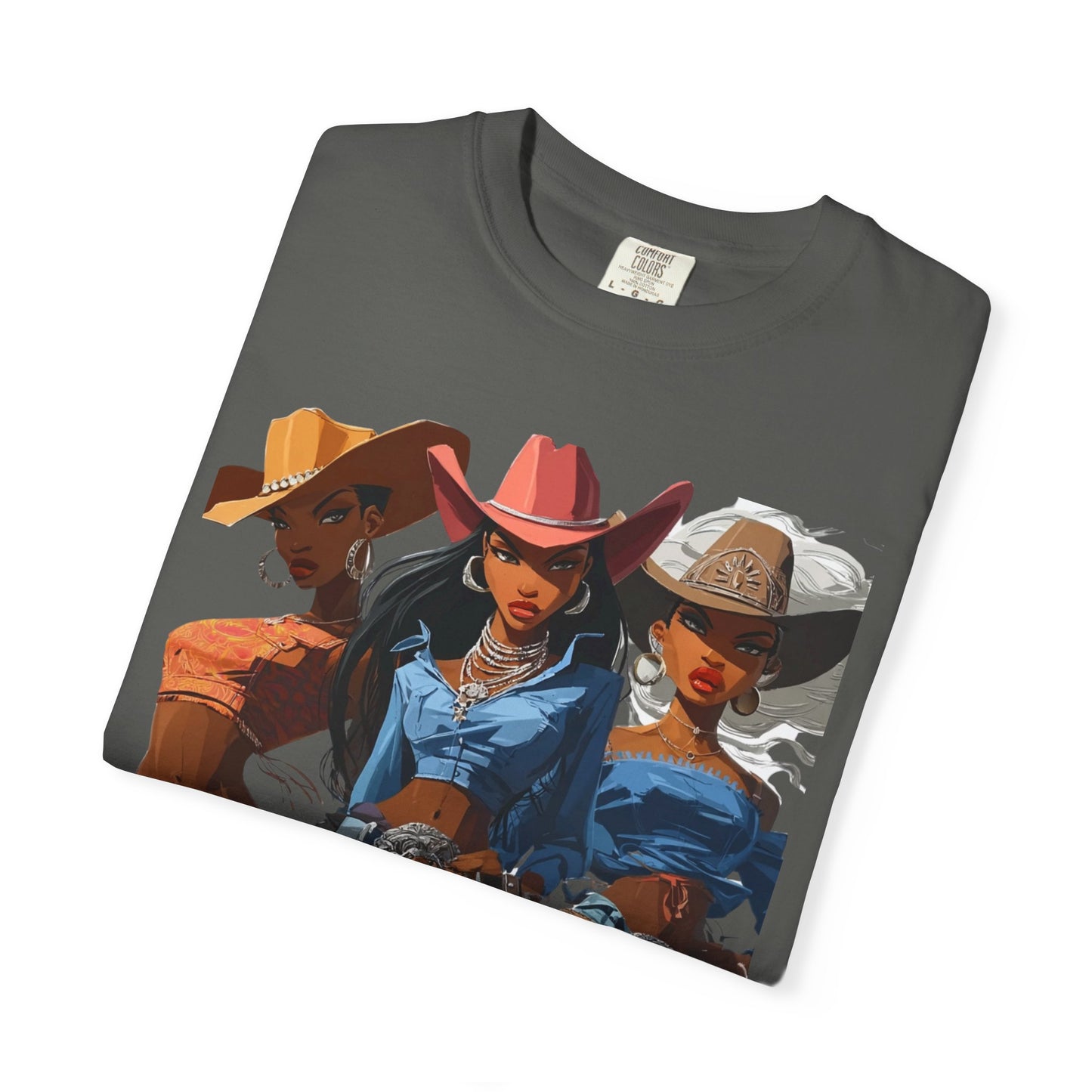 “Yeehaw & Unbothered” Trio Graphic T-Shirt – Western Rodeo Style Tee