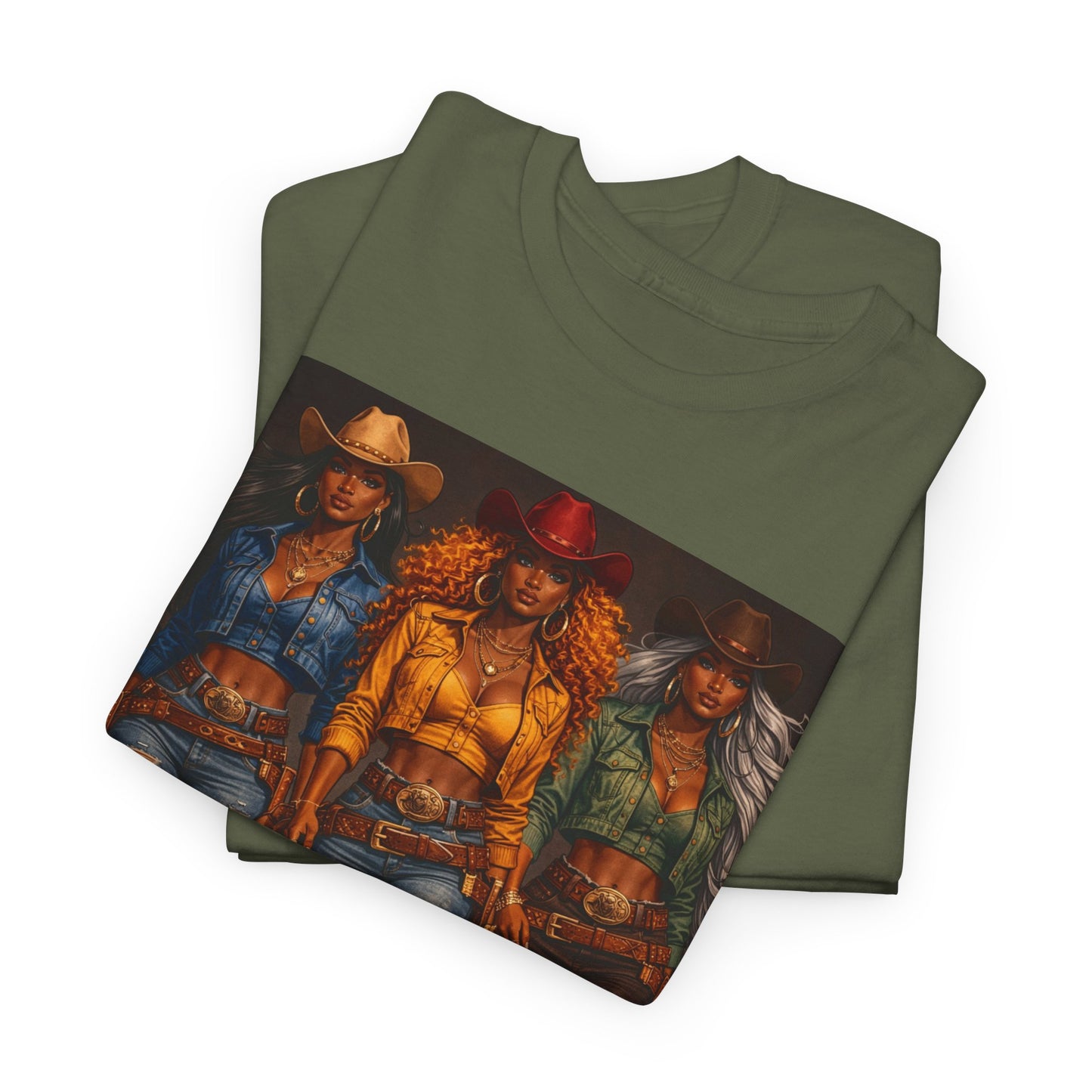 Triple the Grit Graphic Tee – Western Boots & Denim Country Style Shirt