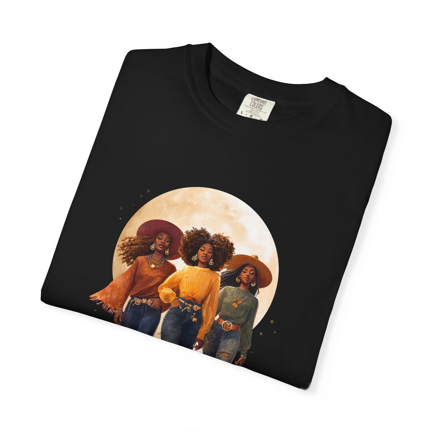 Cowgirls of the West, Unisex Garment-Dyed T-shirt