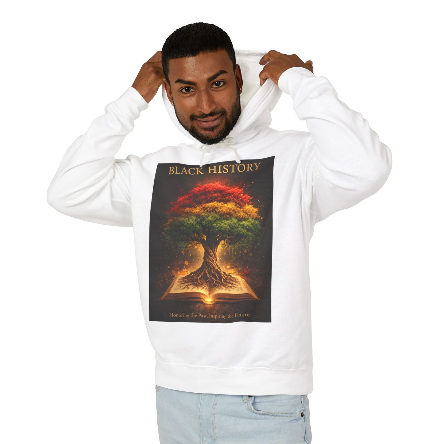 Black History Tree of Knowledge Hoodie — Inspirational Black History Month Sweatshirt