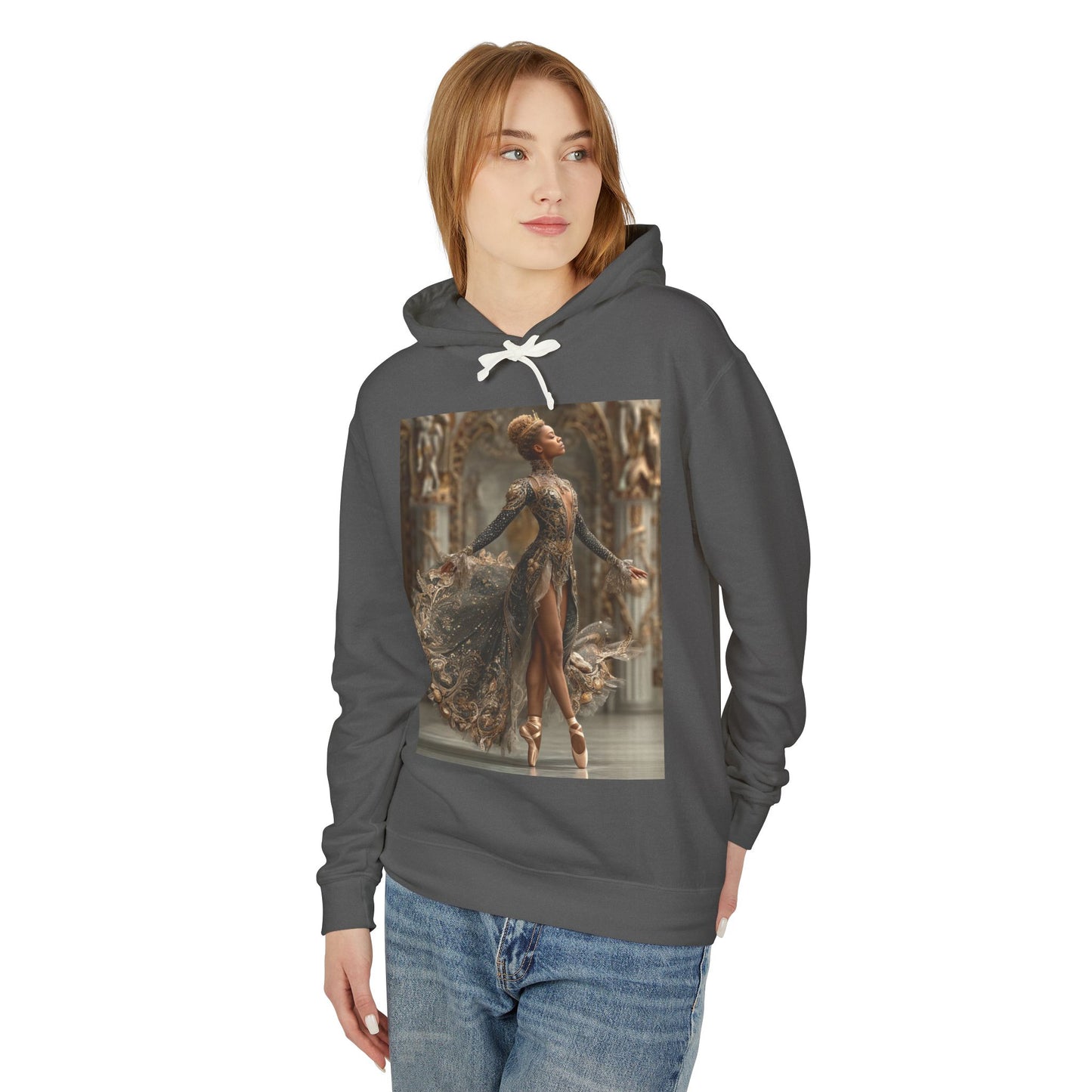 Ballet Muse Hoodie — Elegant Ballerina Art Pullover