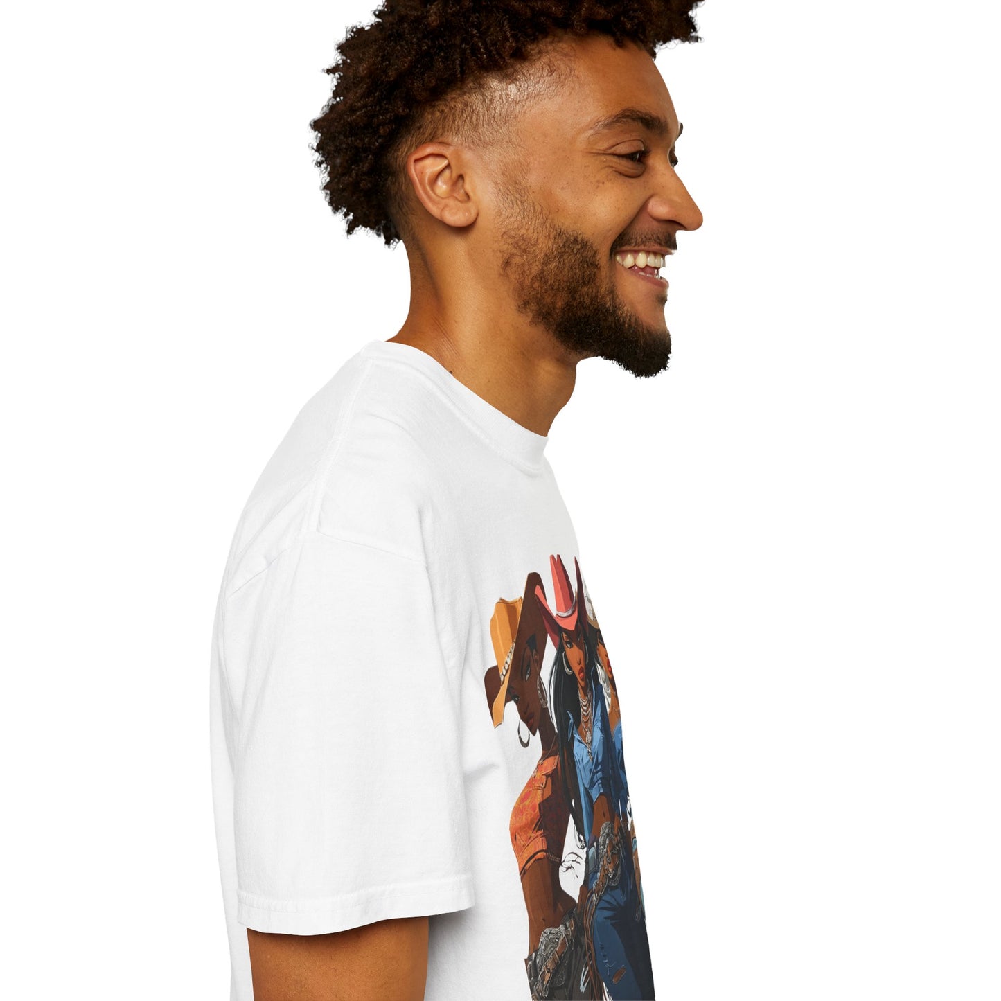 “Yeehaw & Unbothered” Trio Graphic T-Shirt – Western Rodeo Style Tee