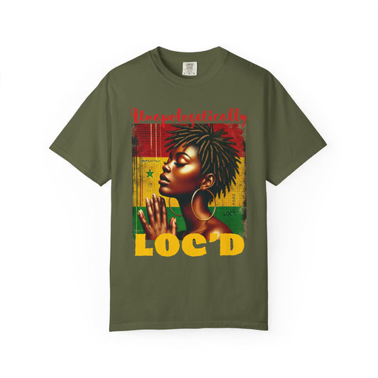 Unapologetically LOC'D Afrocentric T-Shirt, Cultural Pride Tee, Gift for Natural Hair Lovers, Fashion for Black History Month, [...]