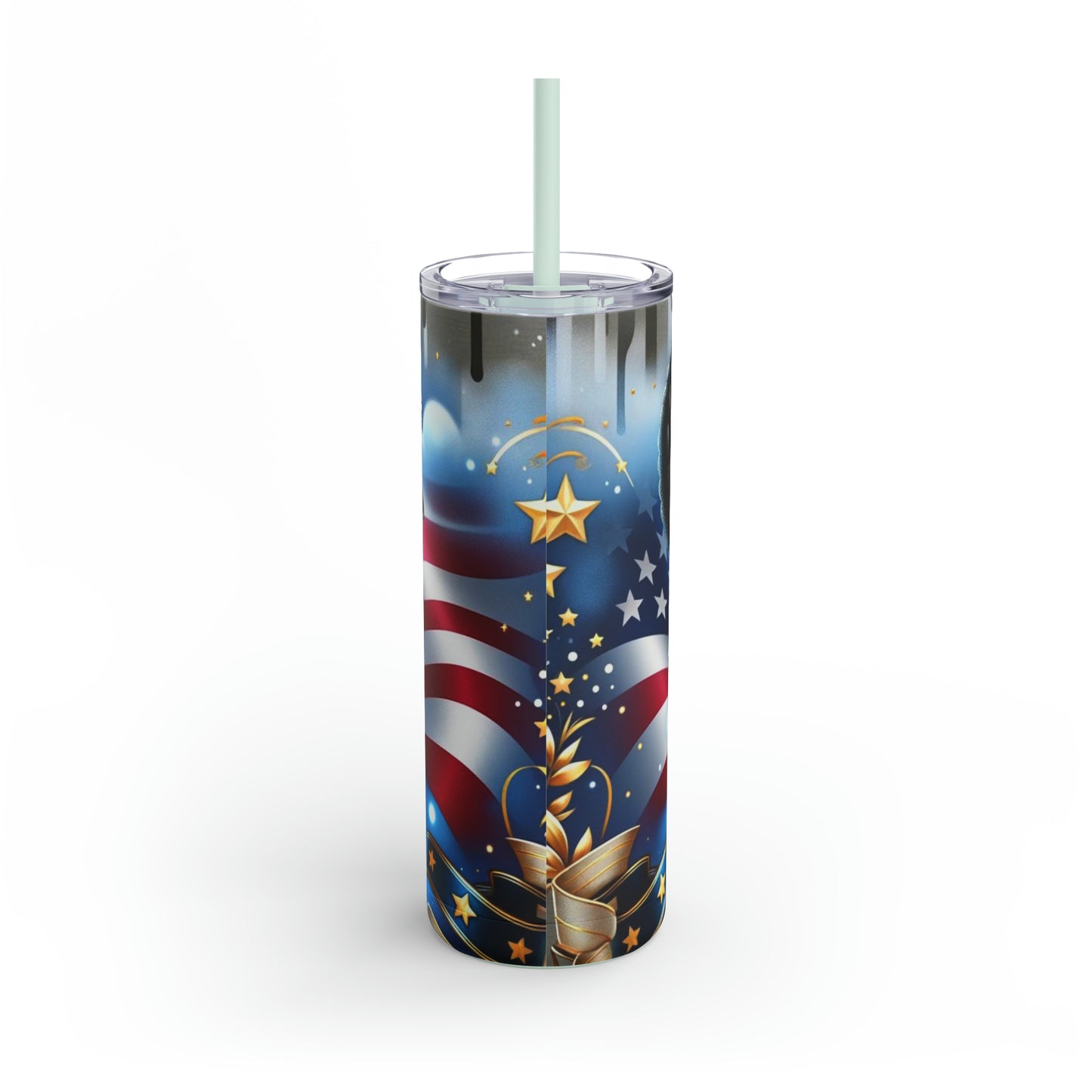 Army Girl Skinny Tumbler, 20oz