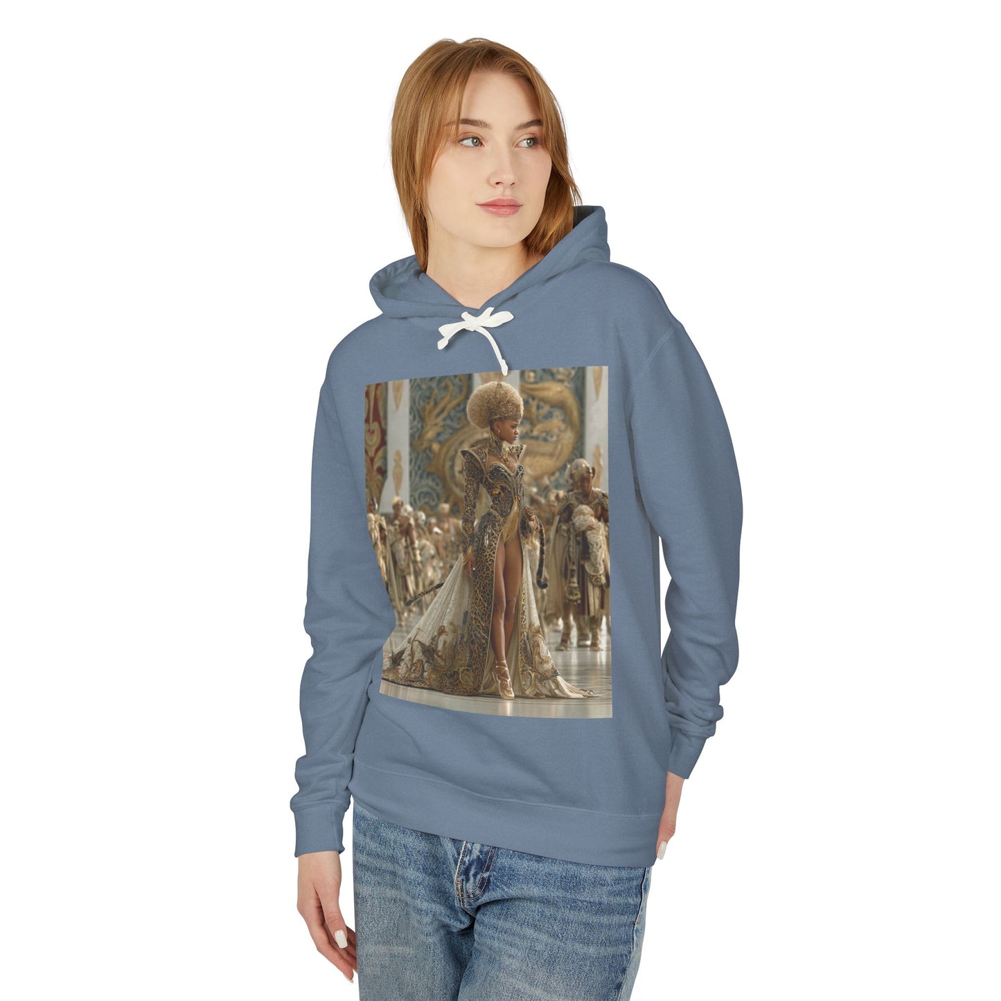 Golden Empress Fantasy Art Hoodie