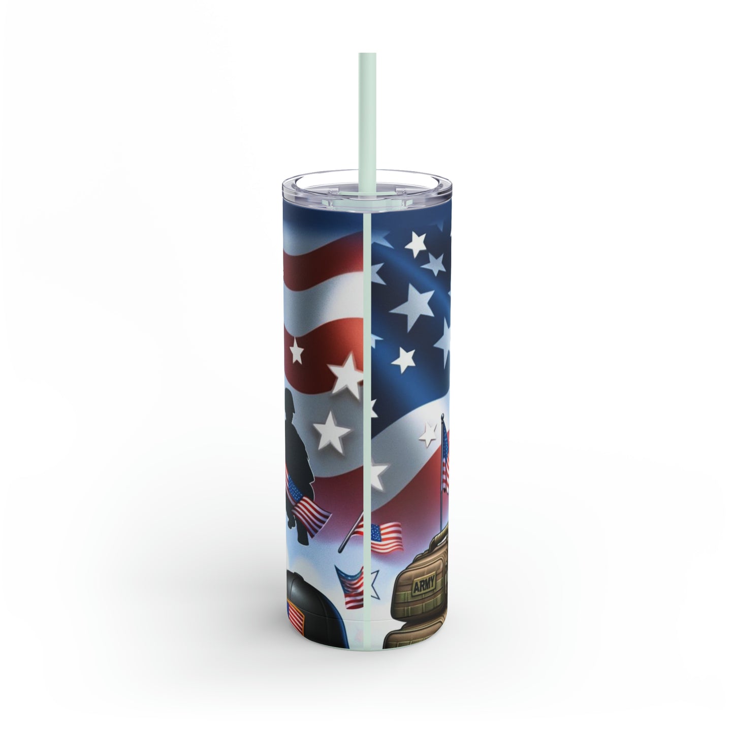 US Army Girl Tumbler, 20oz