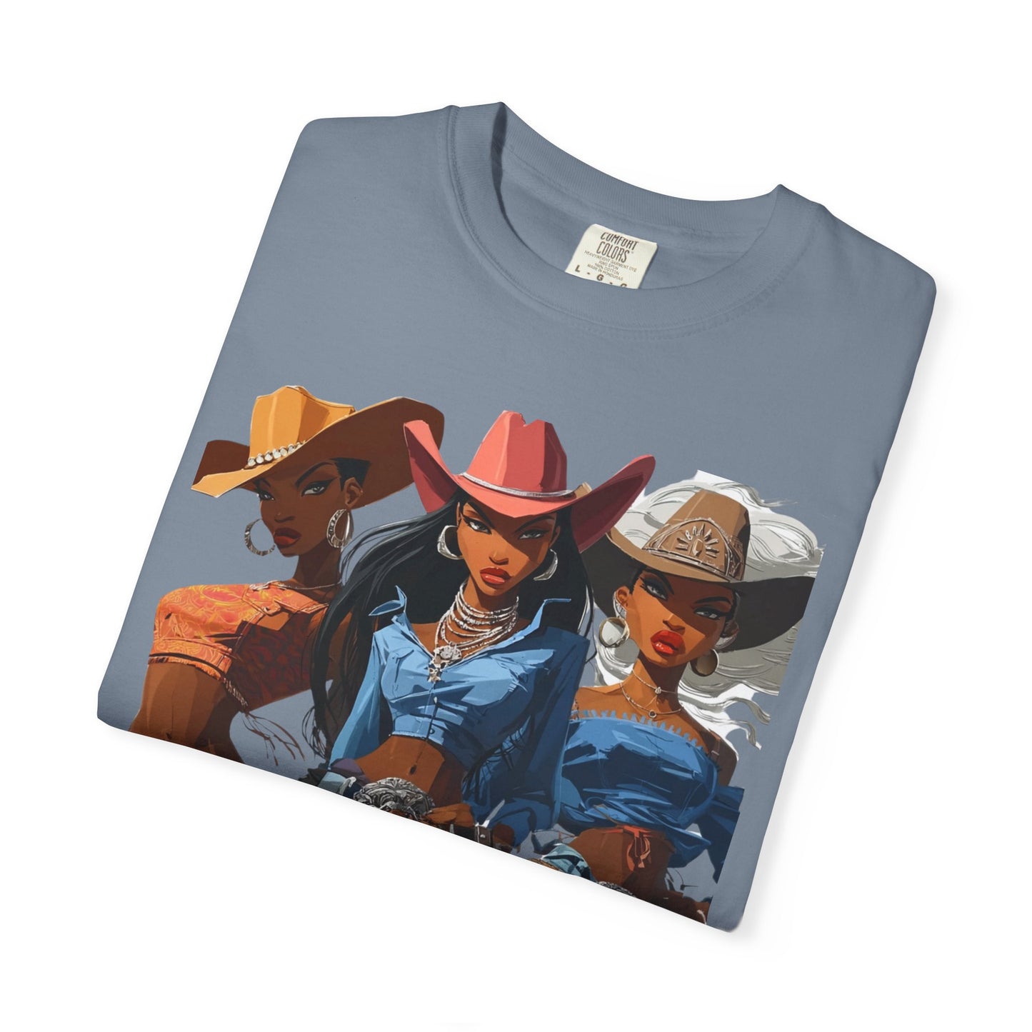 “Yeehaw & Unbothered” Trio Graphic T-Shirt – Western Rodeo Style Tee