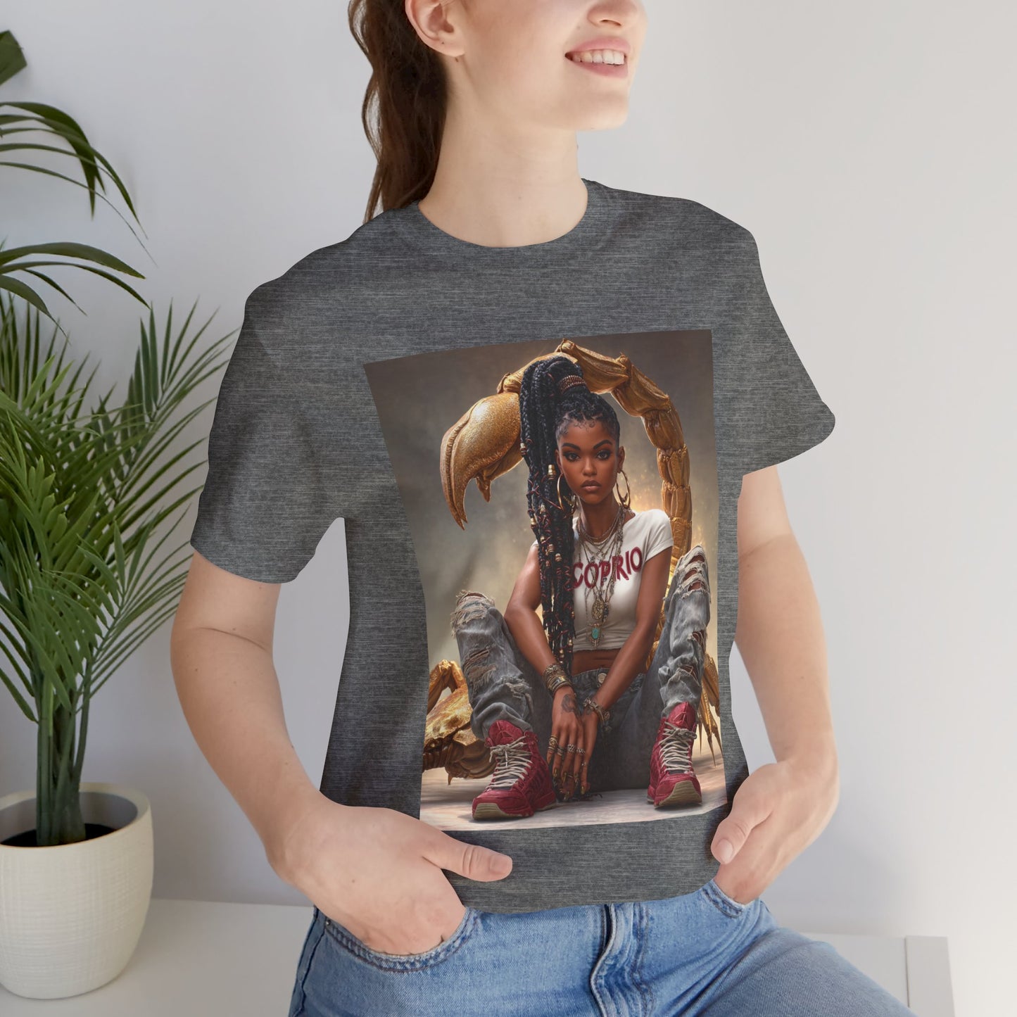 Edgy Fashion Graphic Tee, Unisex Jersey Short Sleeve Tee, Trendy Casual Wear, Gift for Hip Hop Lovers, Streetwear Style, Summer Essential