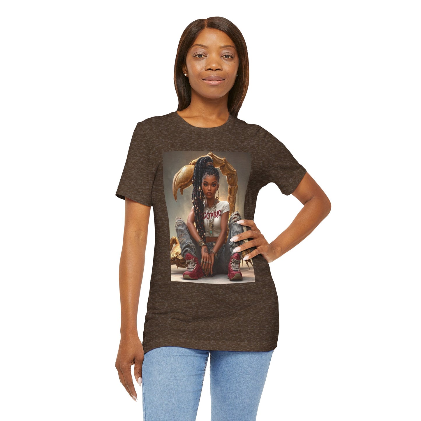 Edgy Fashion Graphic Tee, Unisex Jersey Short Sleeve Tee, Trendy Casual Wear, Gift for Hip Hop Lovers, Streetwear Style, Summer Essential