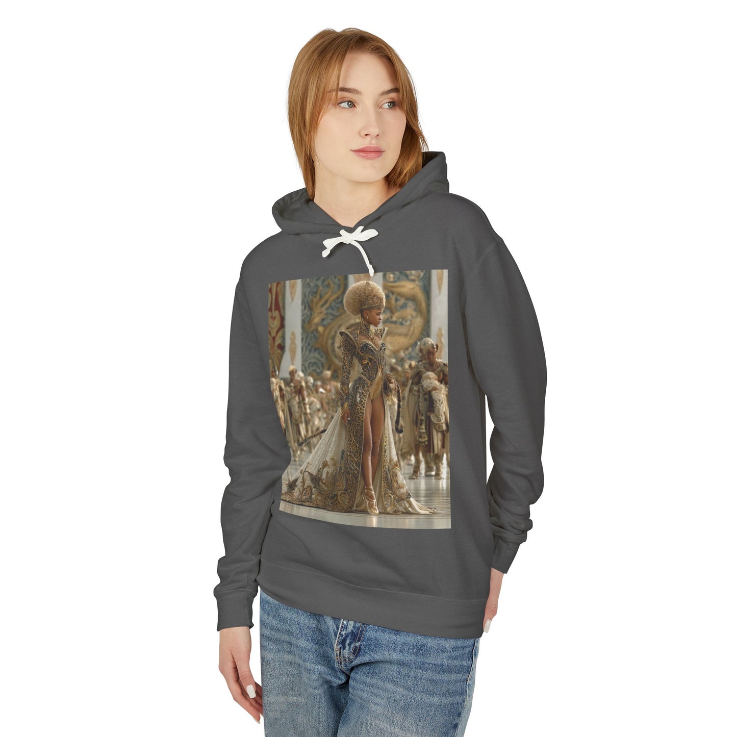 Golden Empress Fantasy Art Hoodie