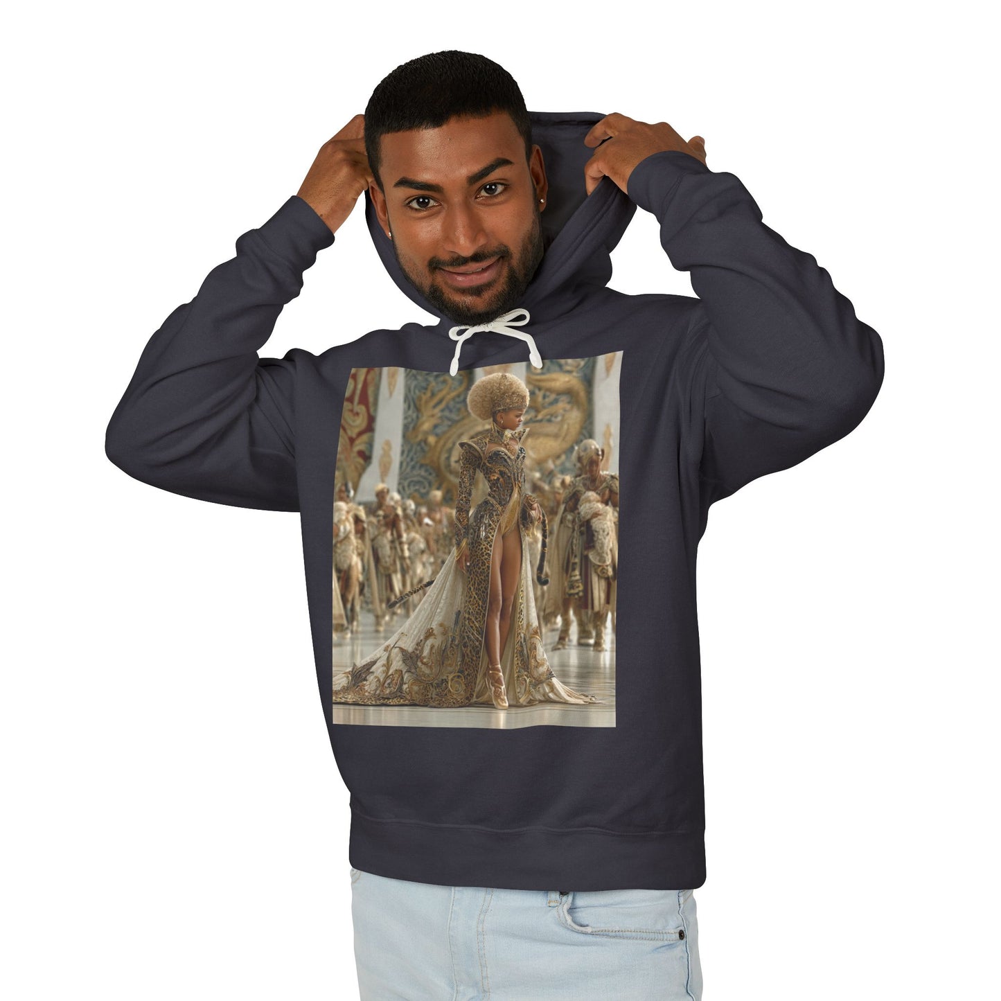 Golden Empress Fantasy Art Hoodie