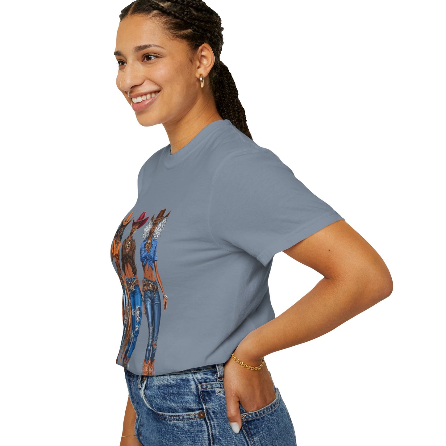 “Melanin on the Frontier” Graphic T-Shirt — Western Rodeo Fashion Tee