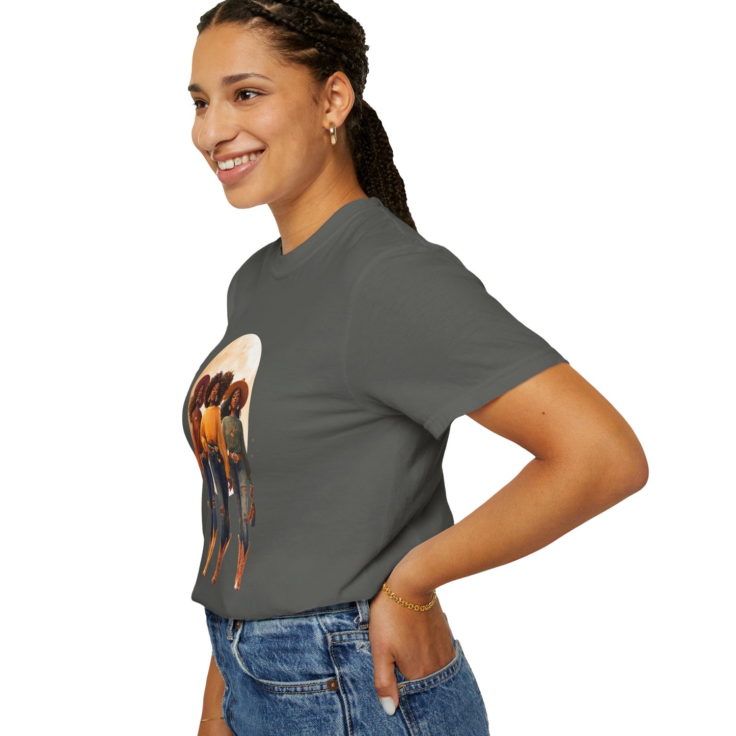Cowgirls of the West, Unisex Garment-Dyed T-shirt
