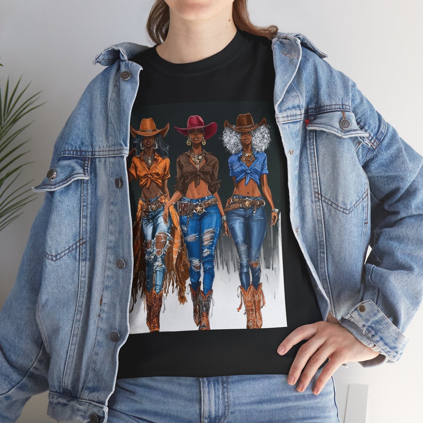 “Cowgirl Collective” Graphic Tee — Western Cowgirl Fashion T-Shirt