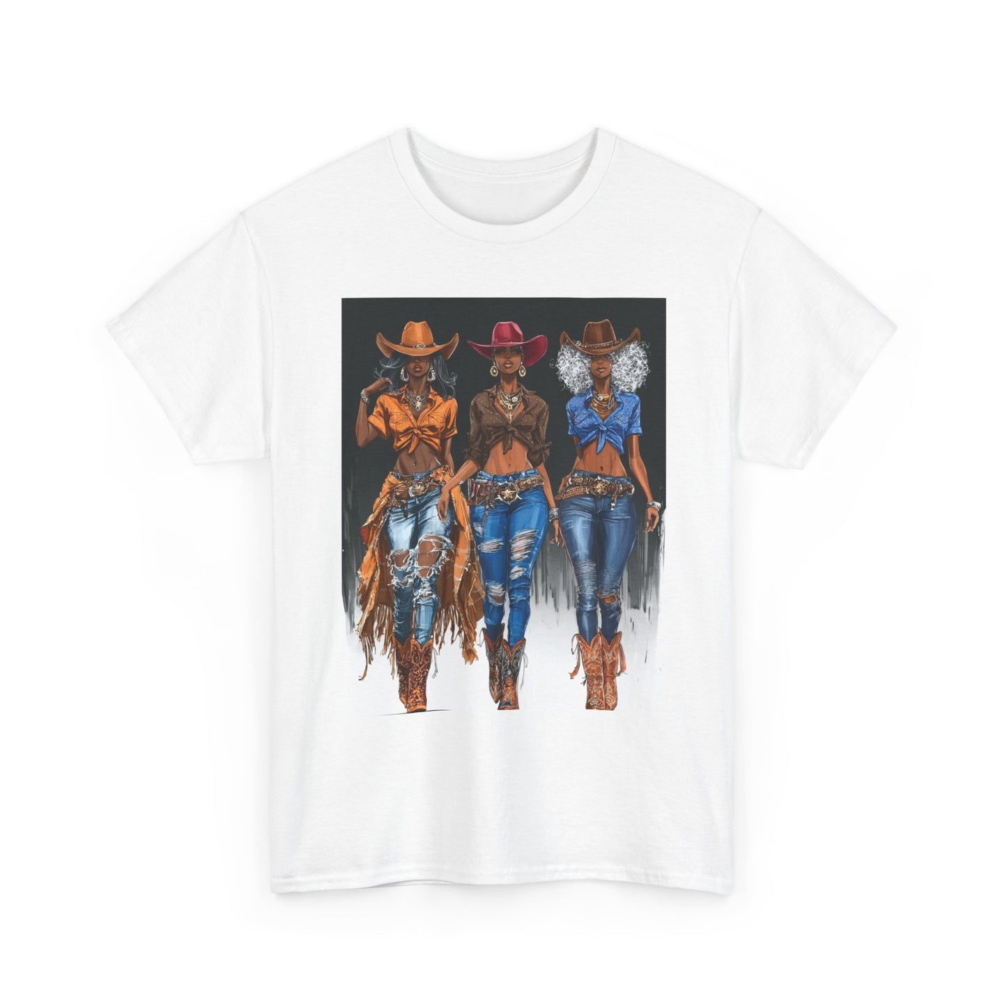 “Cowgirl Collective” Graphic Tee — Western Cowgirl Fashion T-Shirt