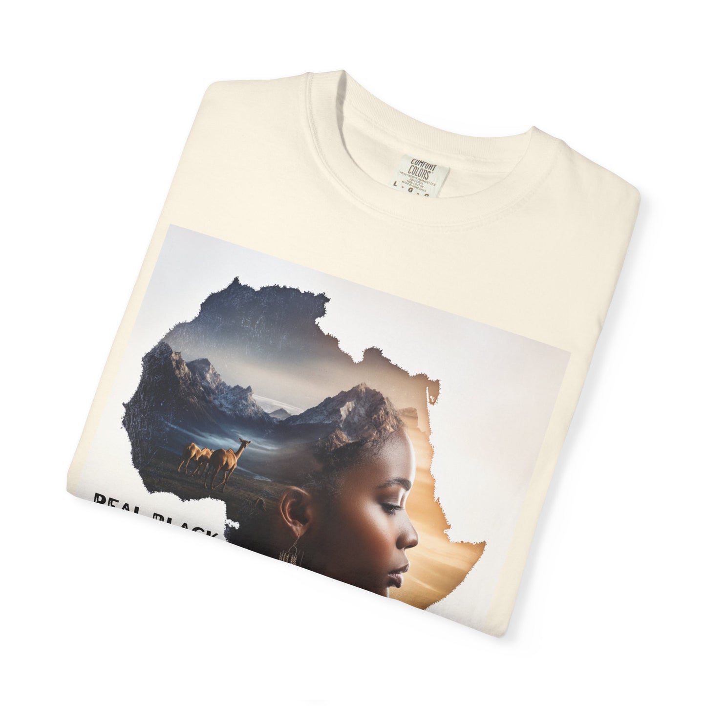 "Real Black History Started Before Slavery" African Heritage Graphic Tee