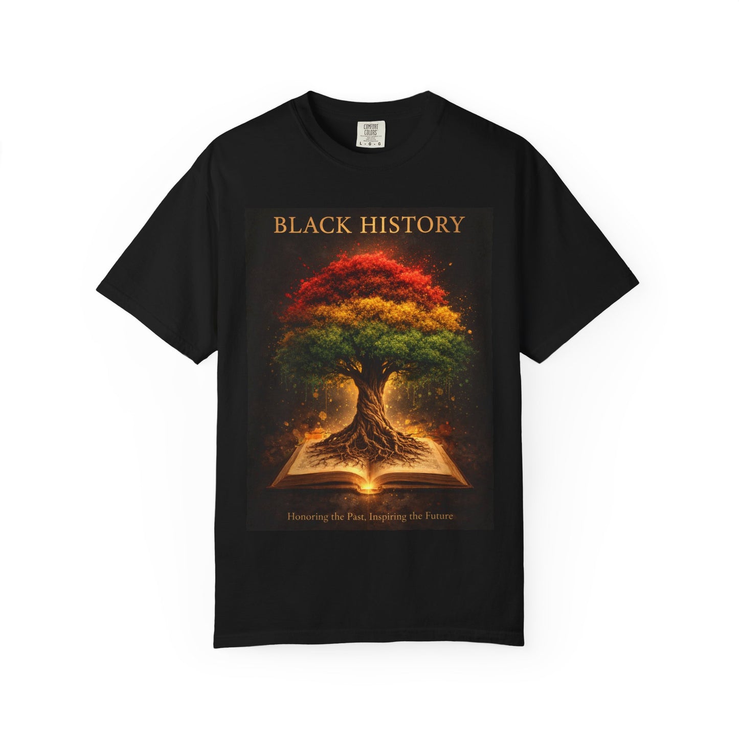 Black History Tree T-Shirt — 'Honoring the Past, Inspiring the Future'