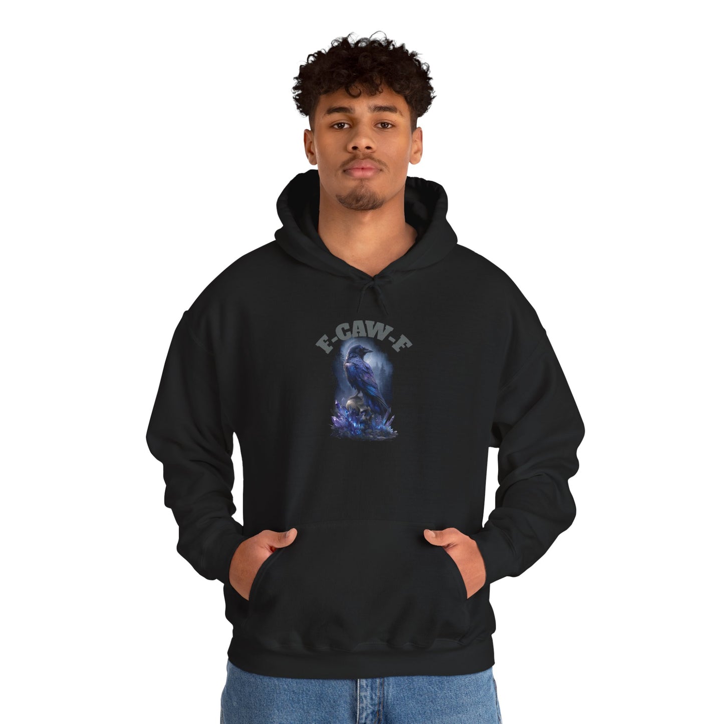 F-CAW-F Funny Hoodie - Unisex Heavy Blend™ Sweatshirt, Comfortable Pullover for Adults, Stylish Streetwear, Perfect Gift for Anime [...]