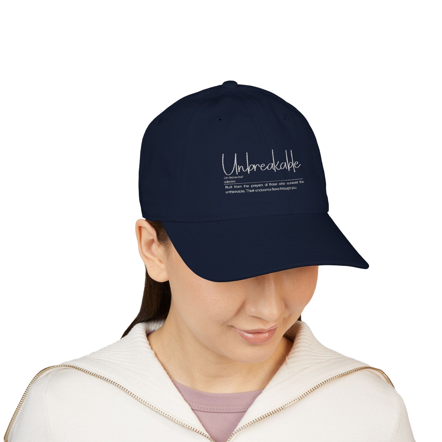 Unbreakable Baseball Cap - Unbreakable, Eco-Friendly Cap, Custom Embroidery Hat, Perfect Gift for Outdoor Lovers, Casual Style, Everyday Use