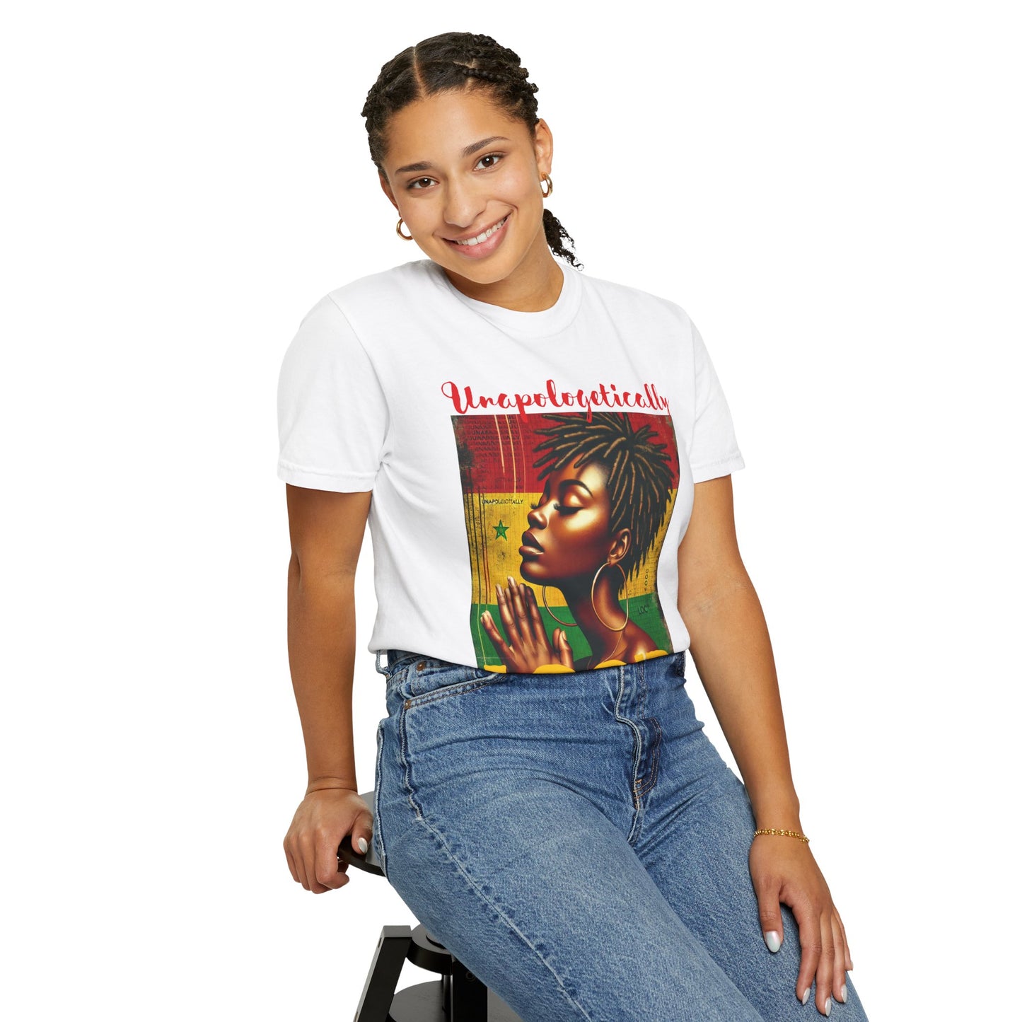 Unapologetically LOC'D Afrocentric T-Shirt, Cultural Pride Tee, Gift for Natural Hair Lovers, Fashion for Black History Month, [...]