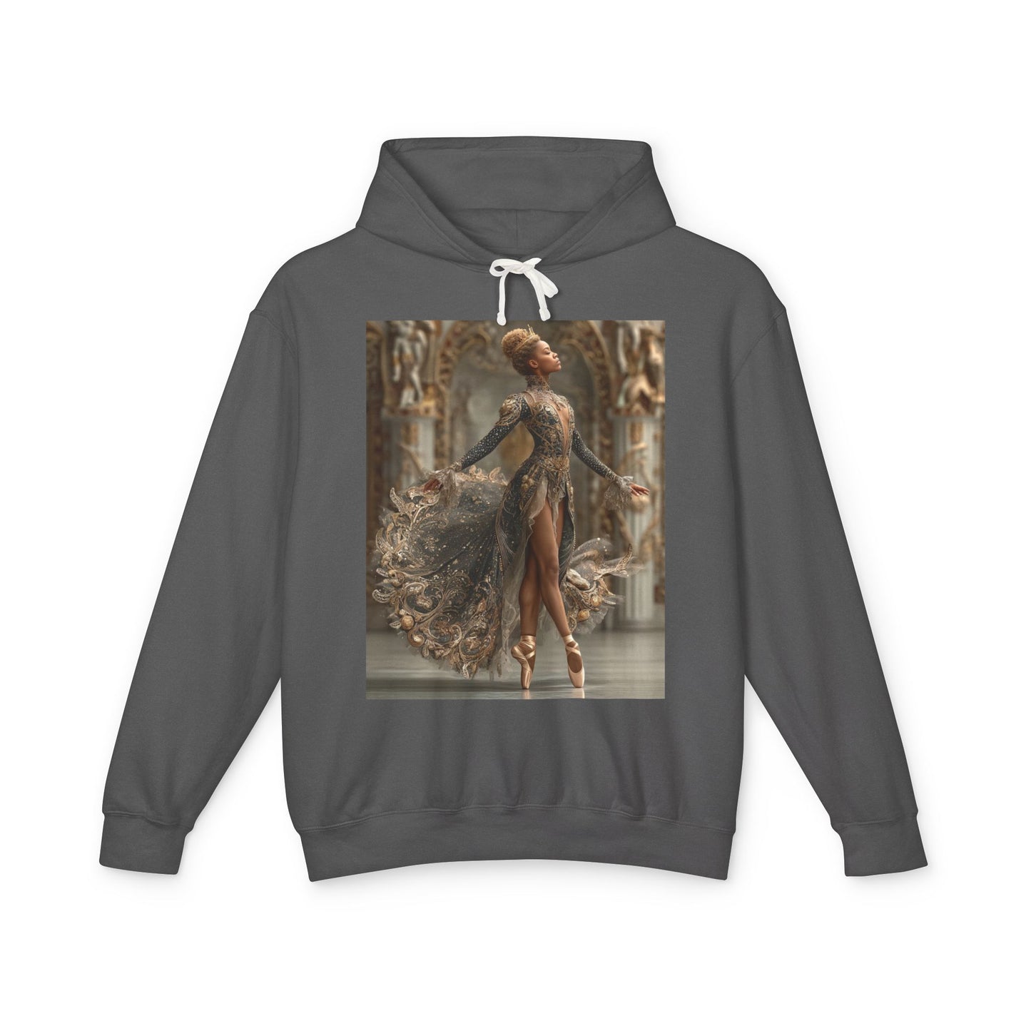Ballet Muse Hoodie — Elegant Ballerina Art Pullover