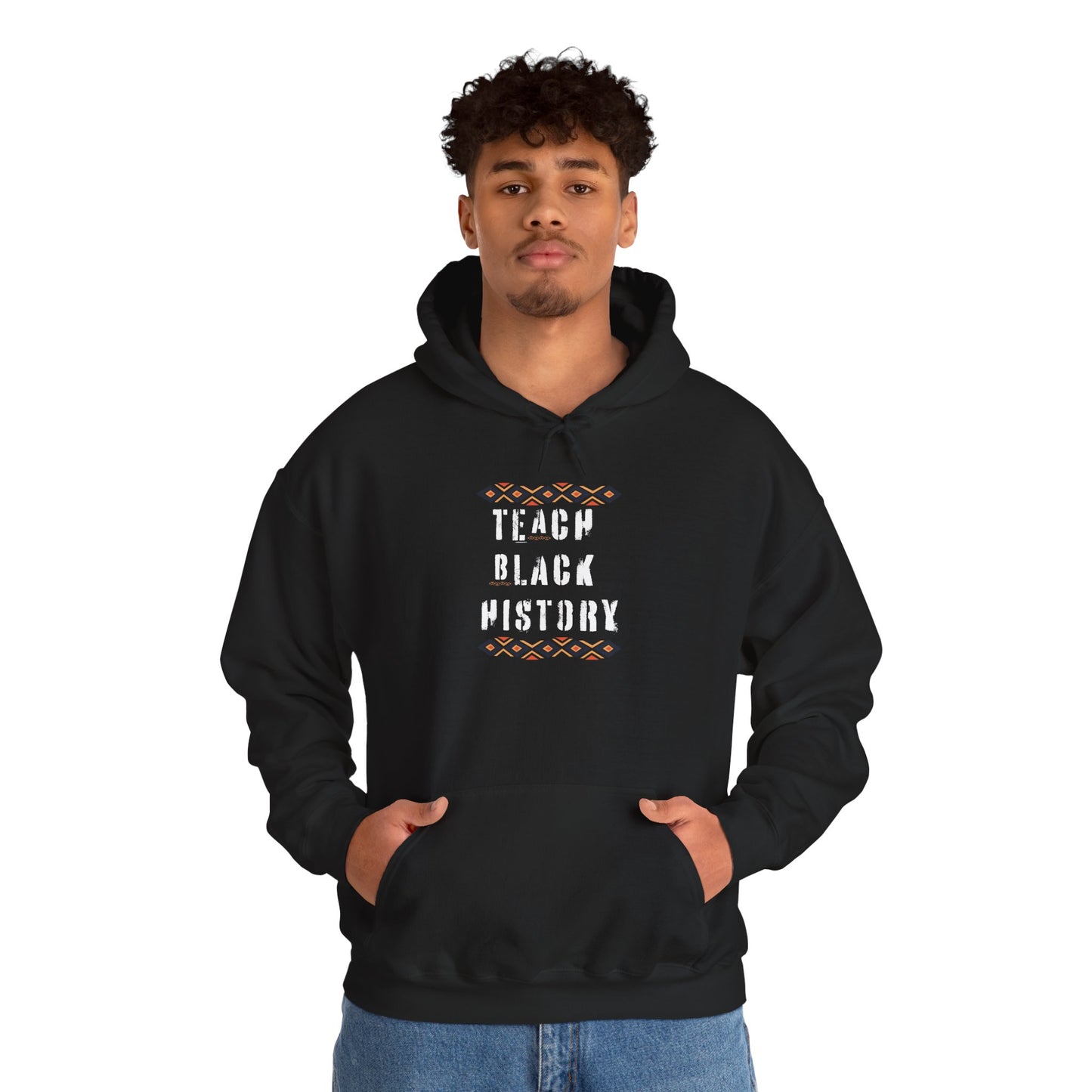 Teach Black History Hoodie – Educator & Activist Black History Month Sweatshirt