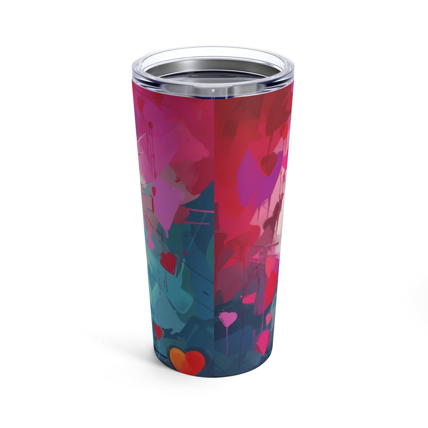 Teddy Bear "Be My Valentine" Tumbler 20oz