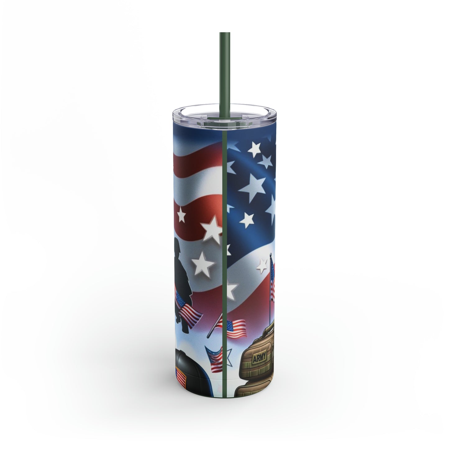 US Army Girl Tumbler, 20oz