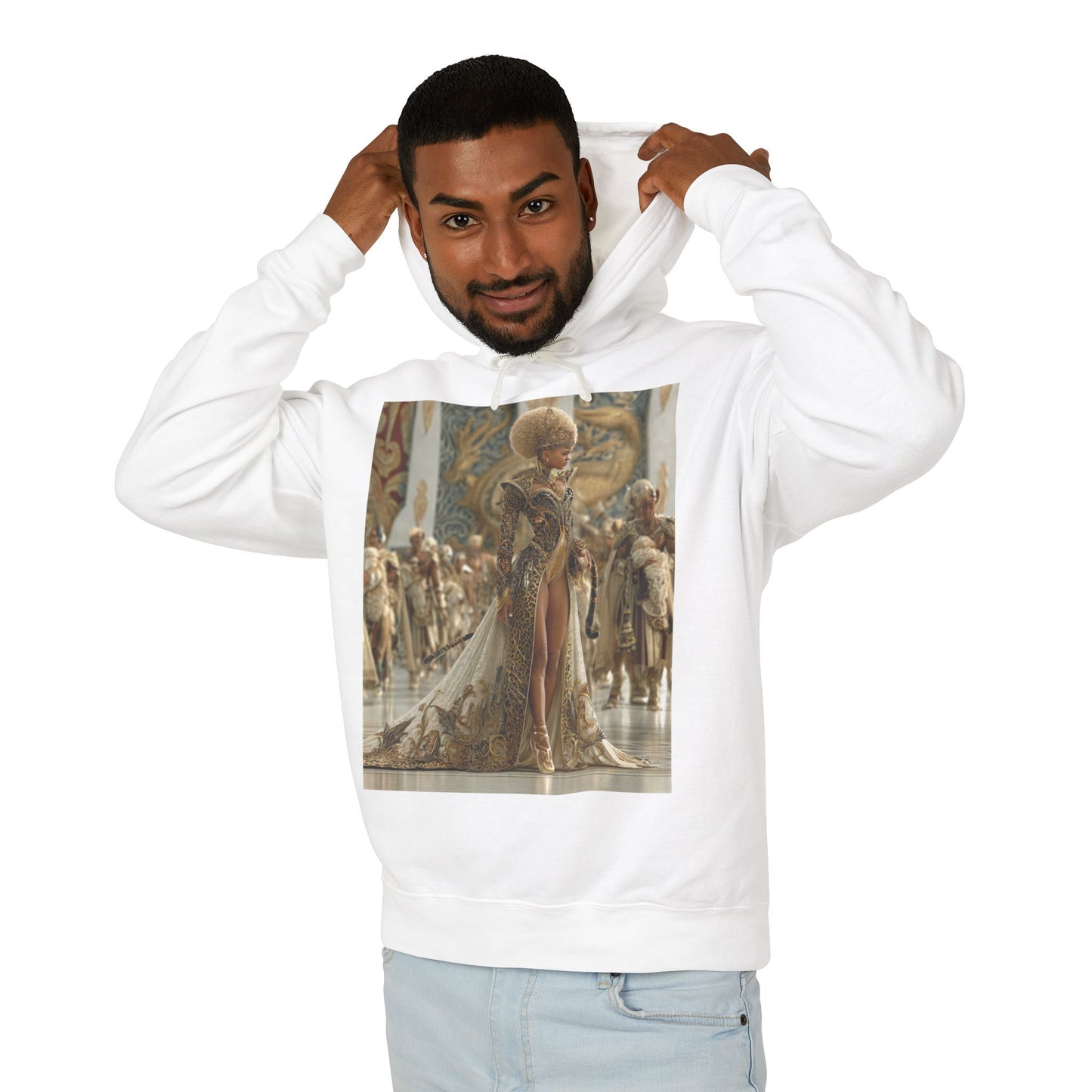 Golden Empress Fantasy Art Hoodie