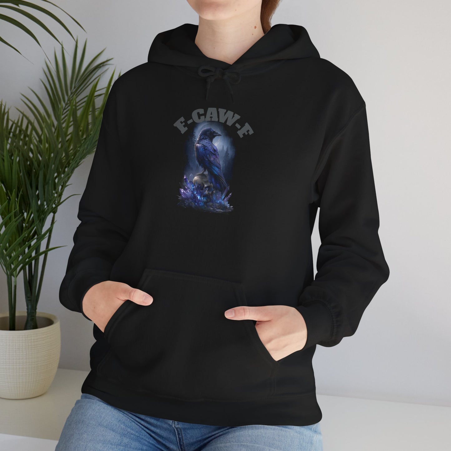 F-CAW-F Funny Hoodie - Unisex Heavy Blend™ Sweatshirt, Comfortable Pullover for Adults, Stylish Streetwear, Perfect Gift for Anime [...]