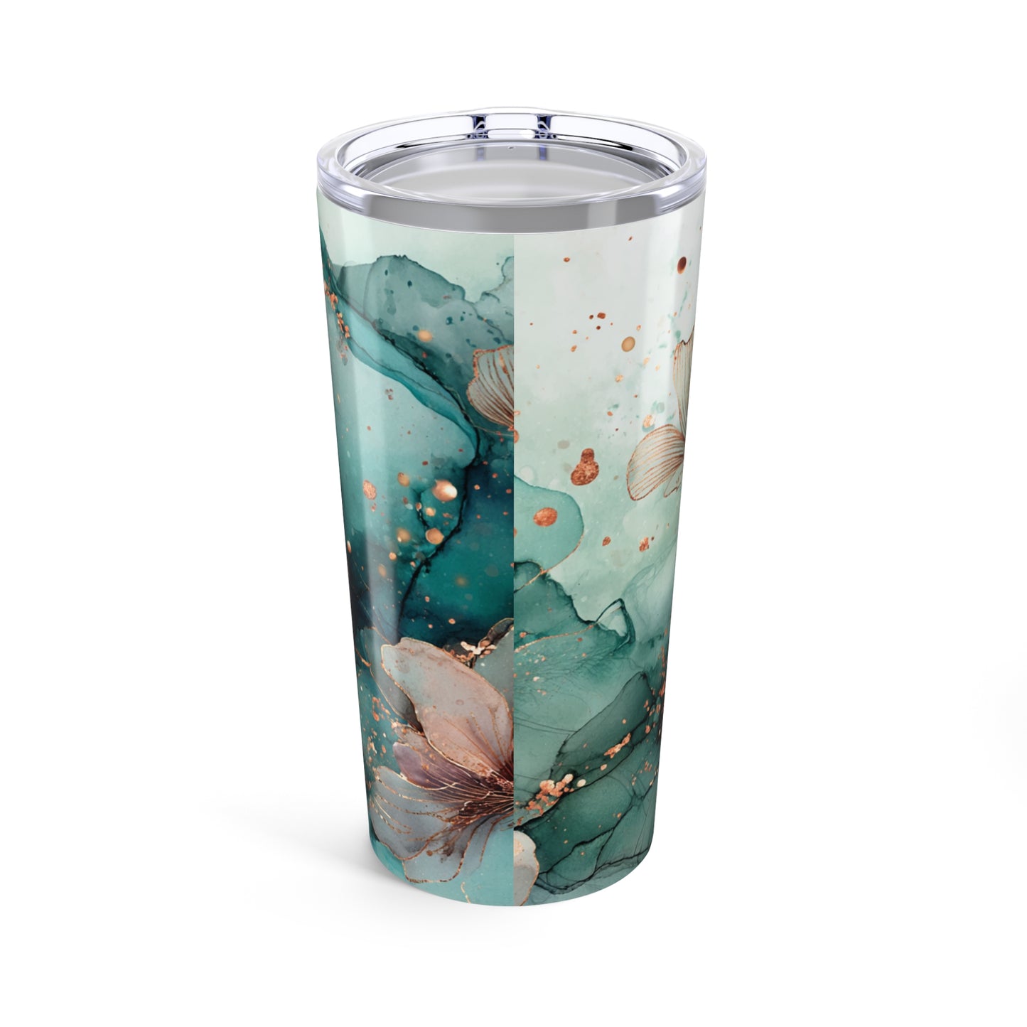 Golden Floral Tumbler 20oz