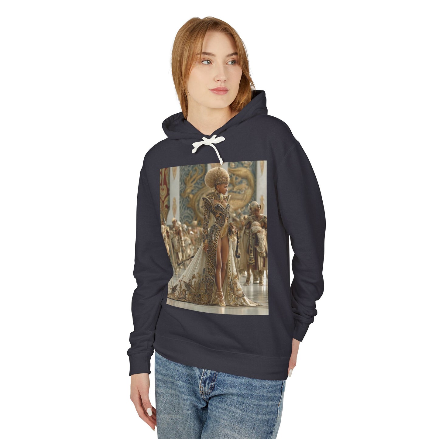 Golden Empress Fantasy Art Hoodie