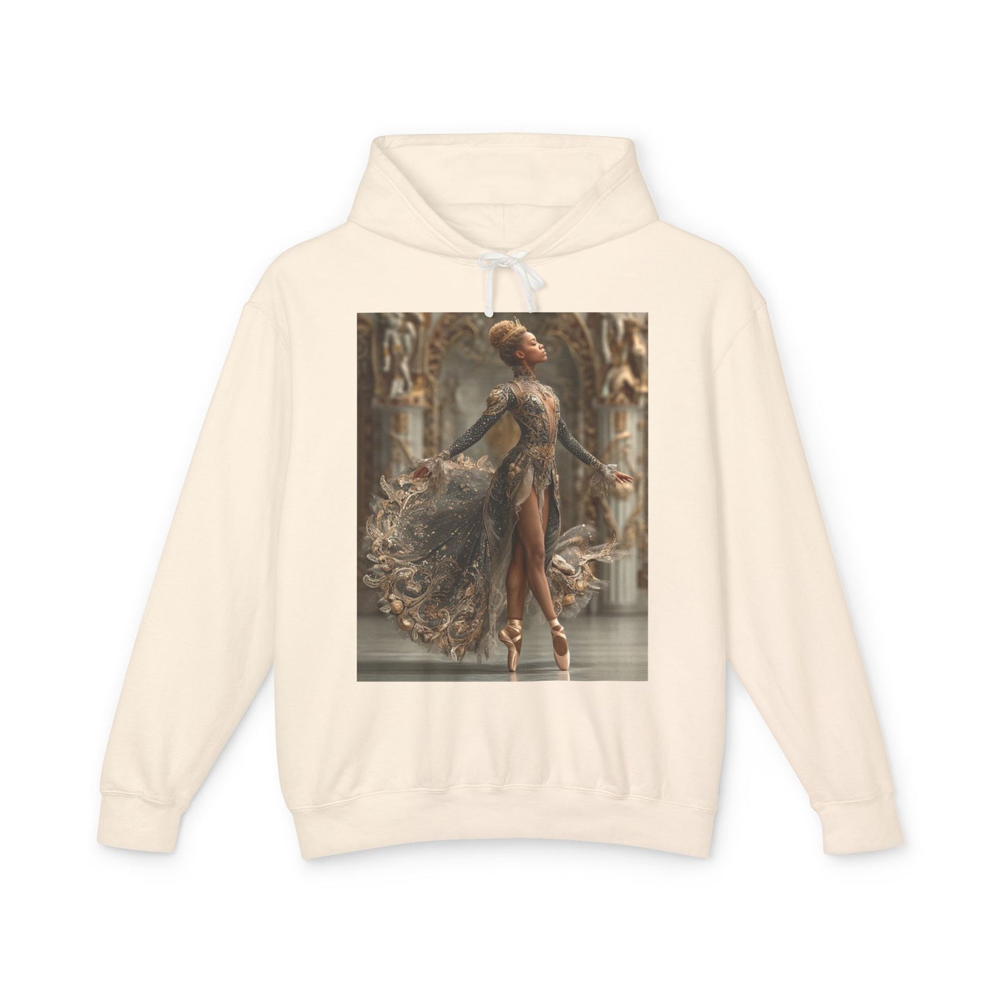 Ballet Muse Hoodie — Elegant Ballerina Art Pullover