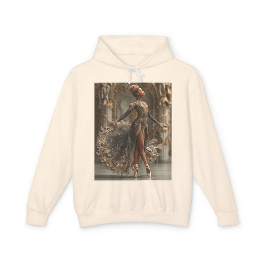 Ballet Muse Hoodie — Elegant Ballerina Art Pullover