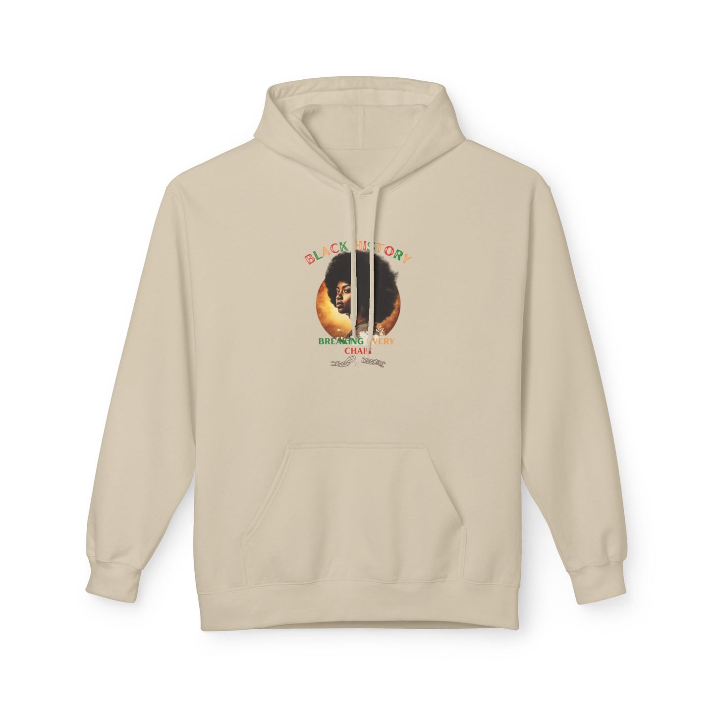 Break Every Chain Hoodie — 'Black Moon' Graphic Pullover