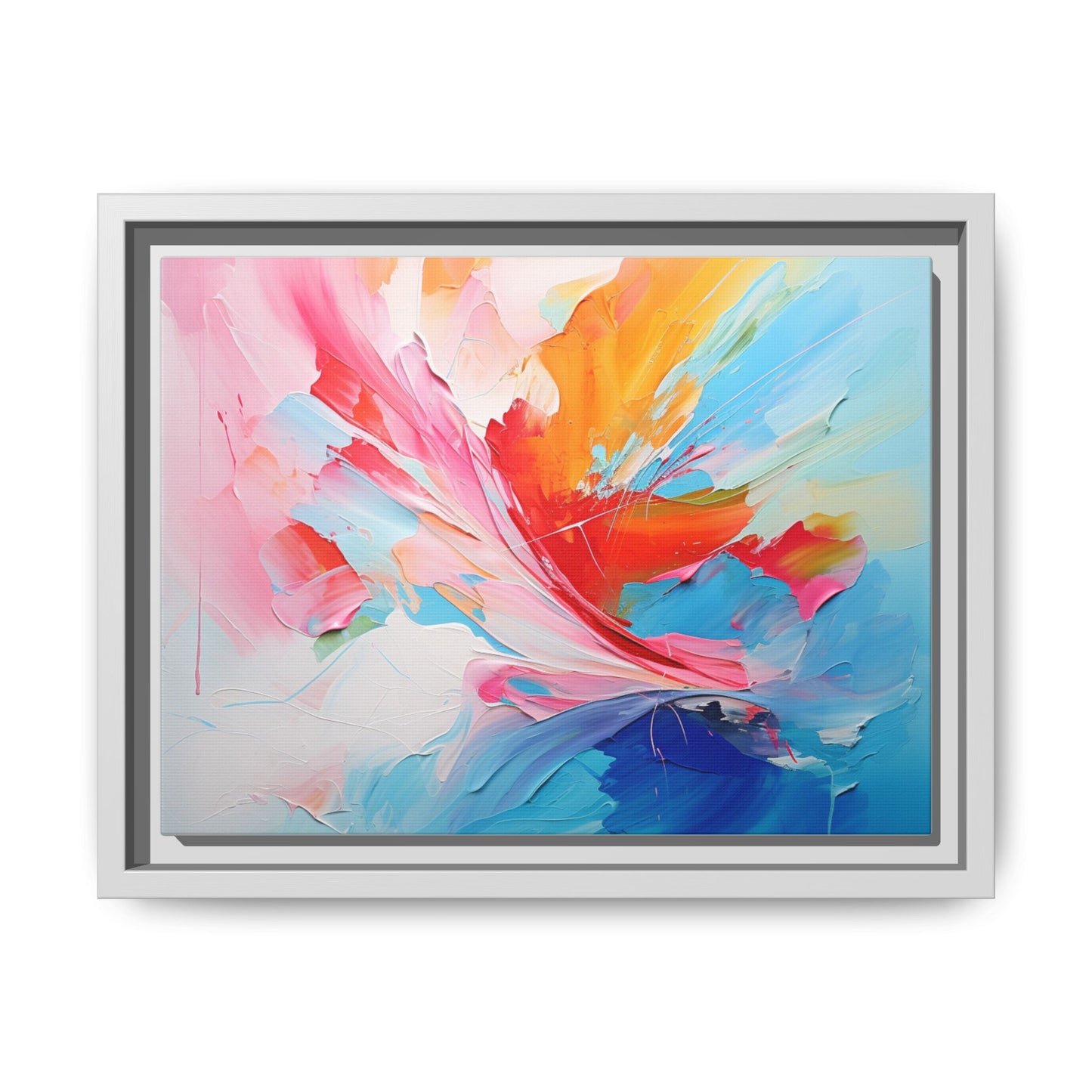 Matte Canvas, Framed (Multi-color)