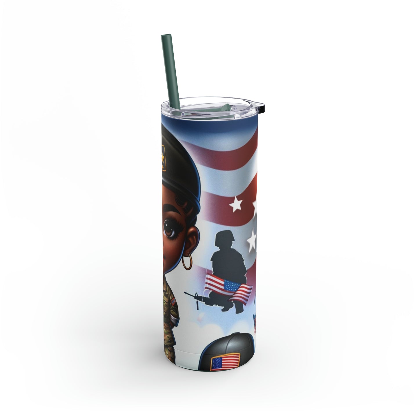 US Army Girl Tumbler, 20oz