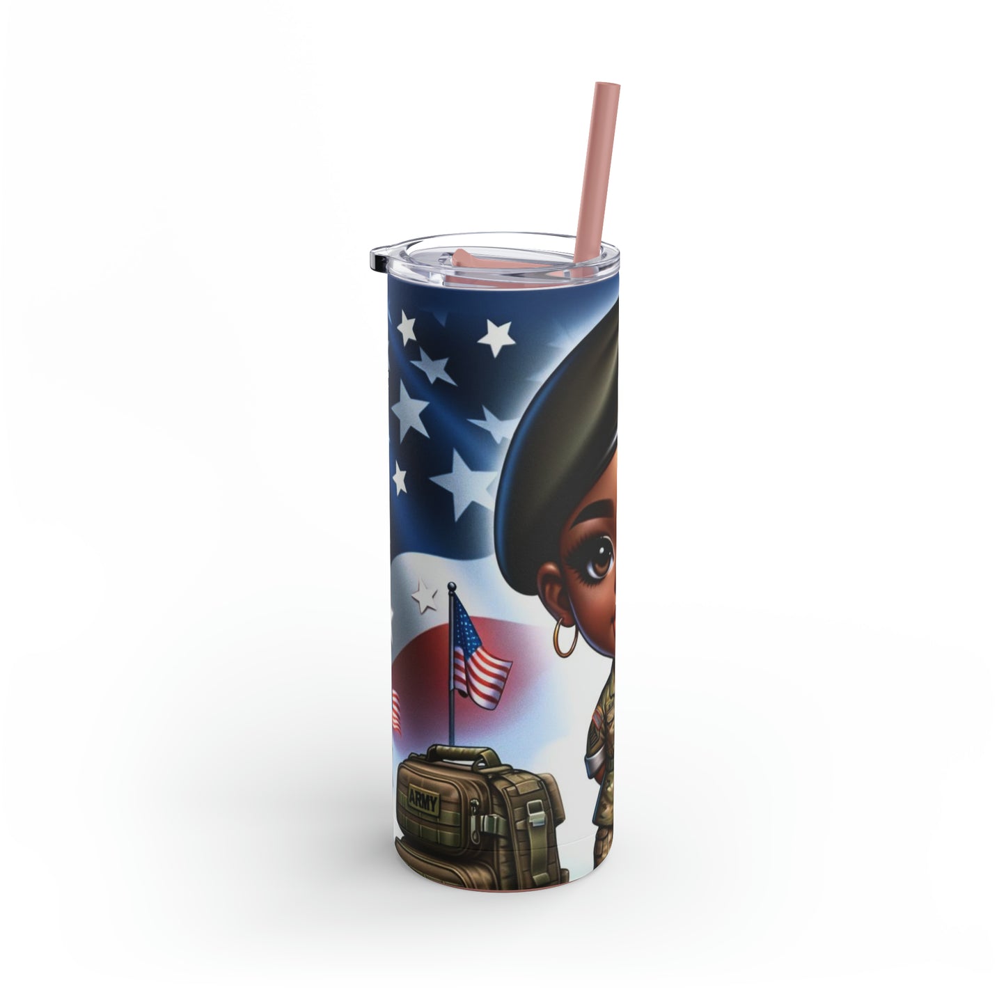 US Army Girl Tumbler, 20oz