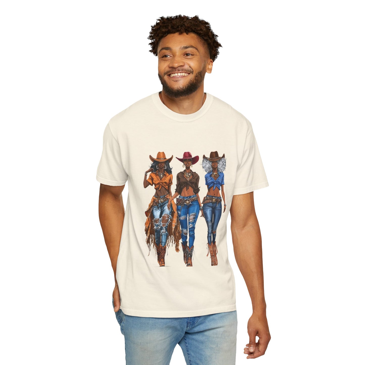 “Melanin on the Frontier” Graphic T-Shirt — Western Rodeo Fashion Tee