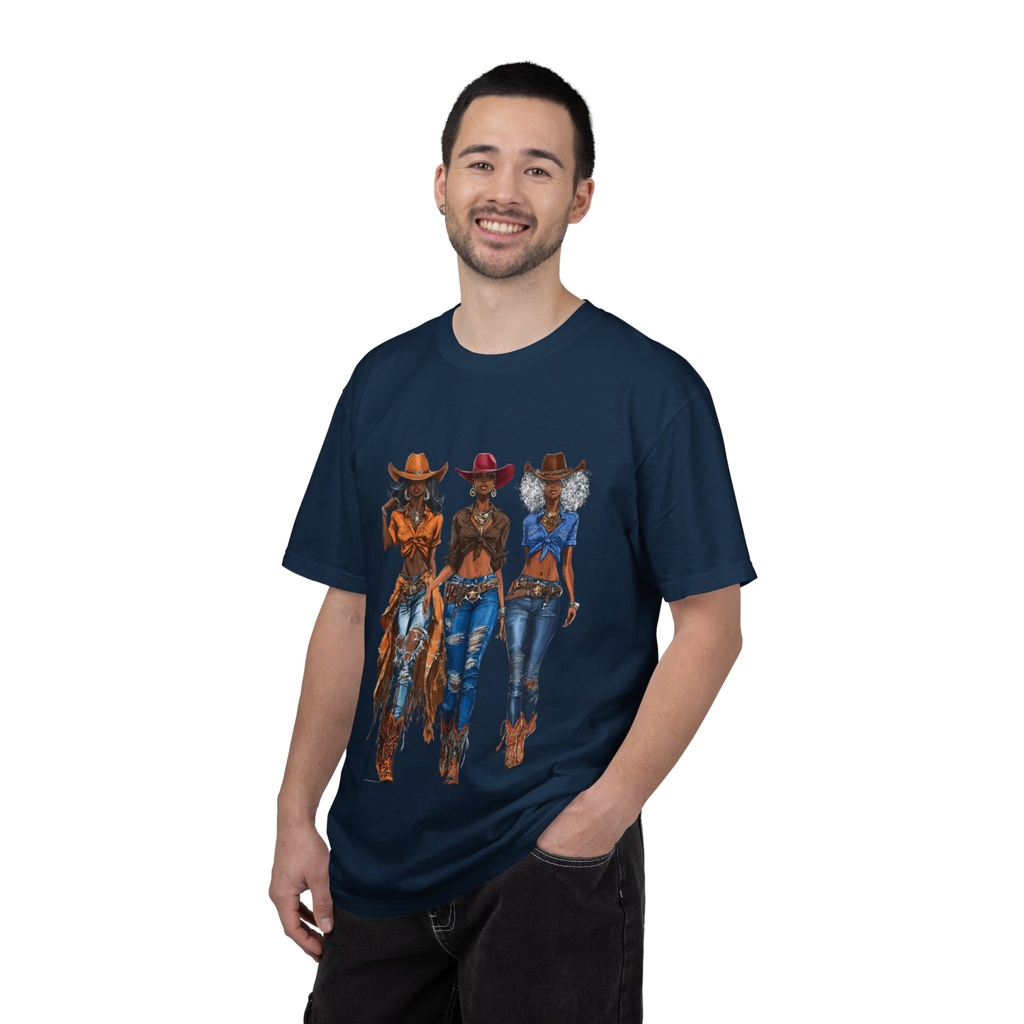 “Melanin on the Frontier” Graphic T-Shirt — Western Rodeo Fashion Tee