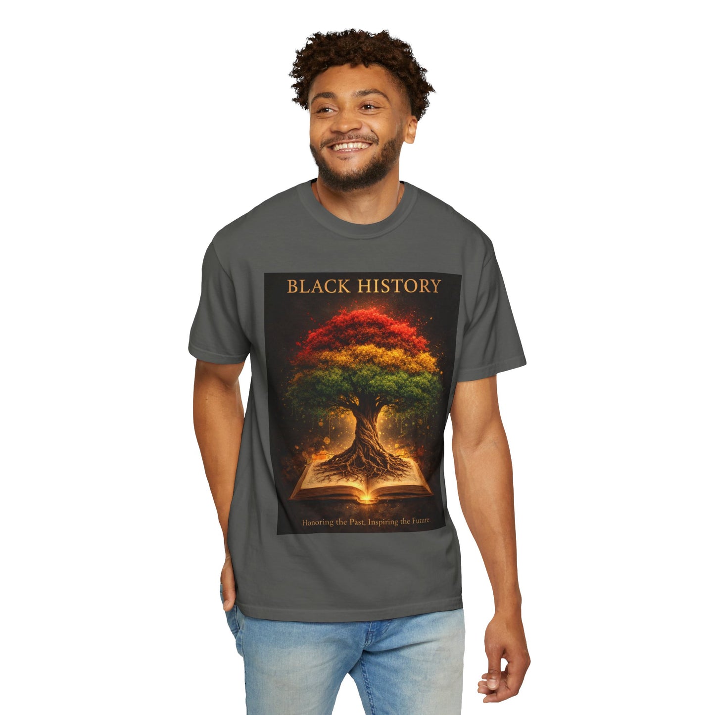 Black History Tree T-Shirt — 'Honoring the Past, Inspiring the Future'