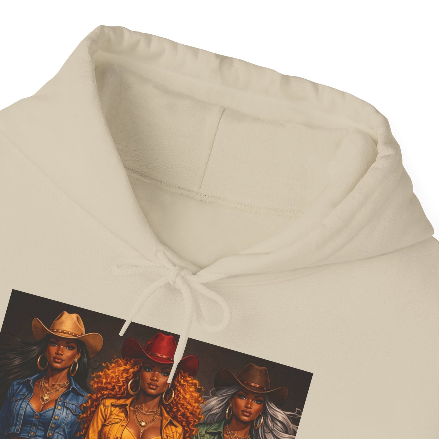 Triple the Grit Graphic Hoodie – Vintage Western Saloon Art
