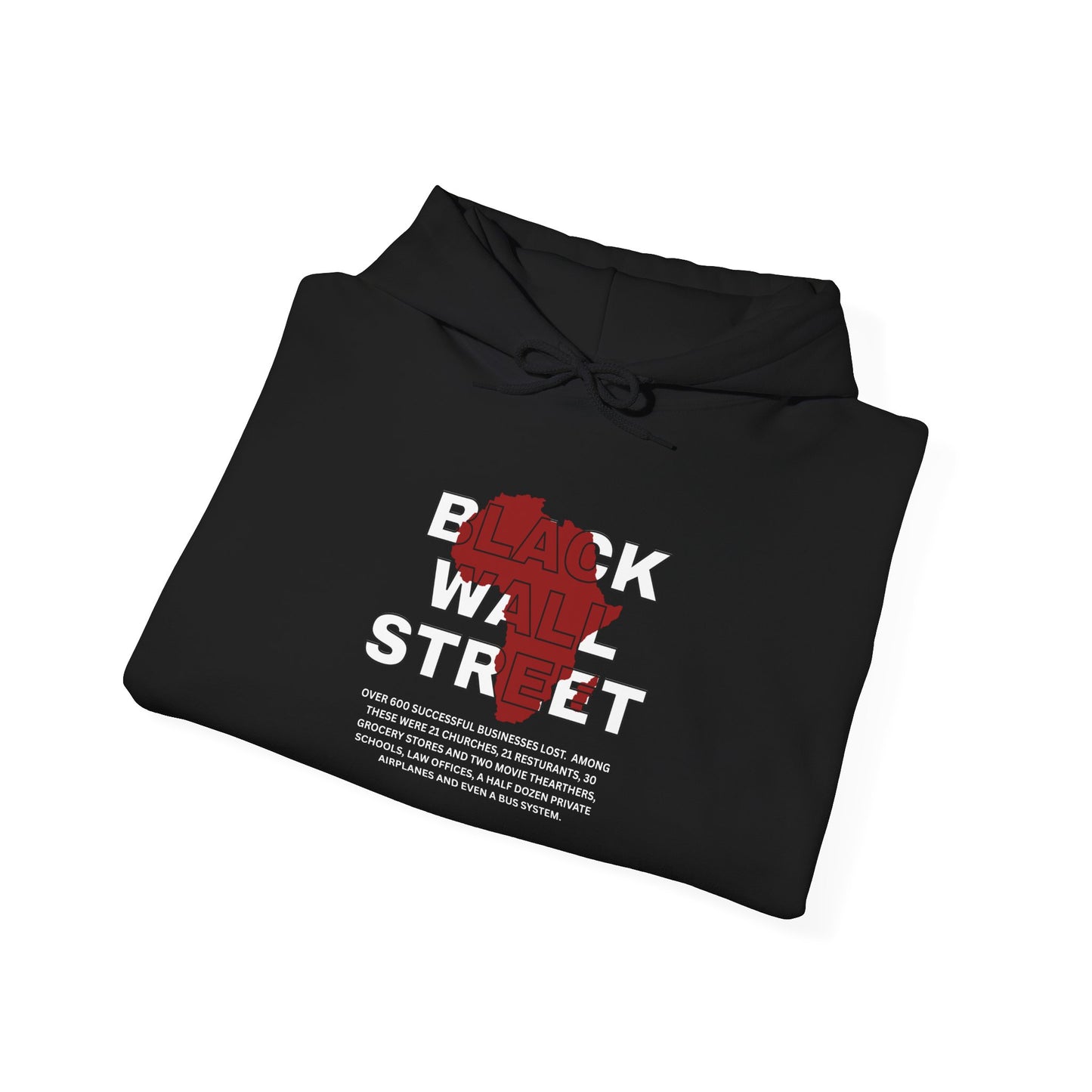 Hoodie — Black Wall Street Hoodie (Black Wall Street Tribute)