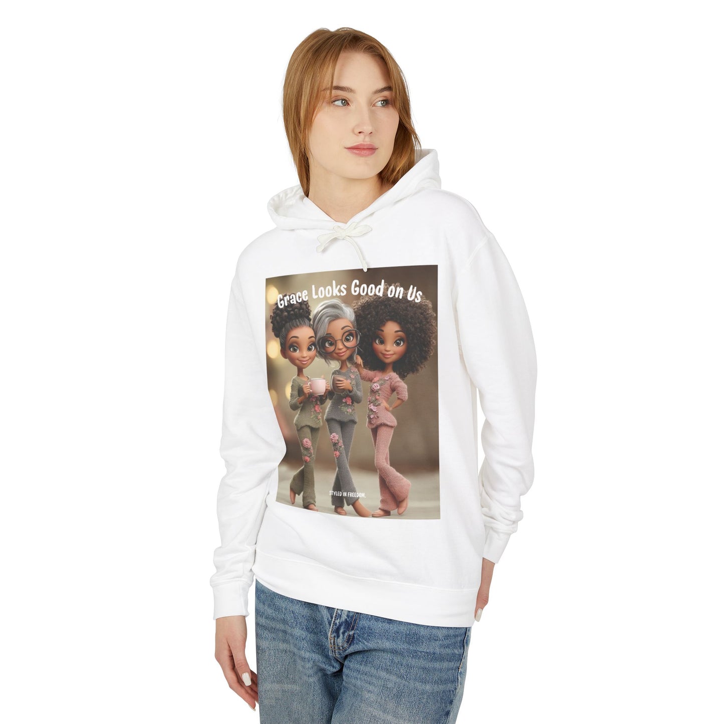 LIMITED EDITION | Sisterhood Soft Luxe Graphic Hoodie — Grace looks good on Us