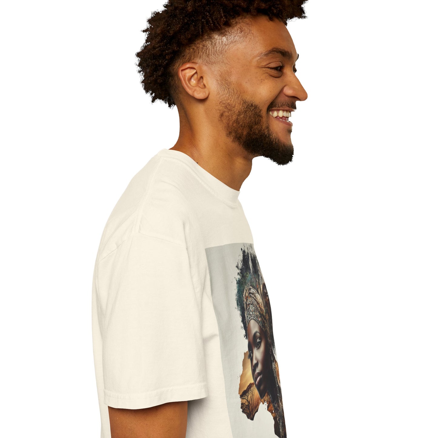 African Soul T-Shirt — Afrocentric Map Portrait Tee