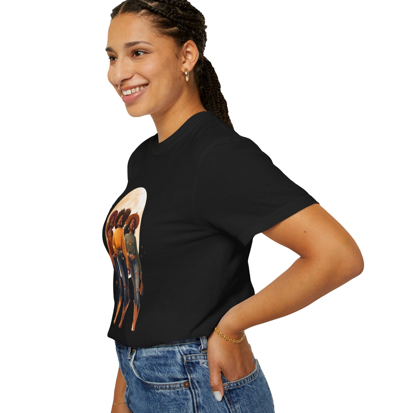 Cowgirls of the West, Unisex Garment-Dyed T-shirt