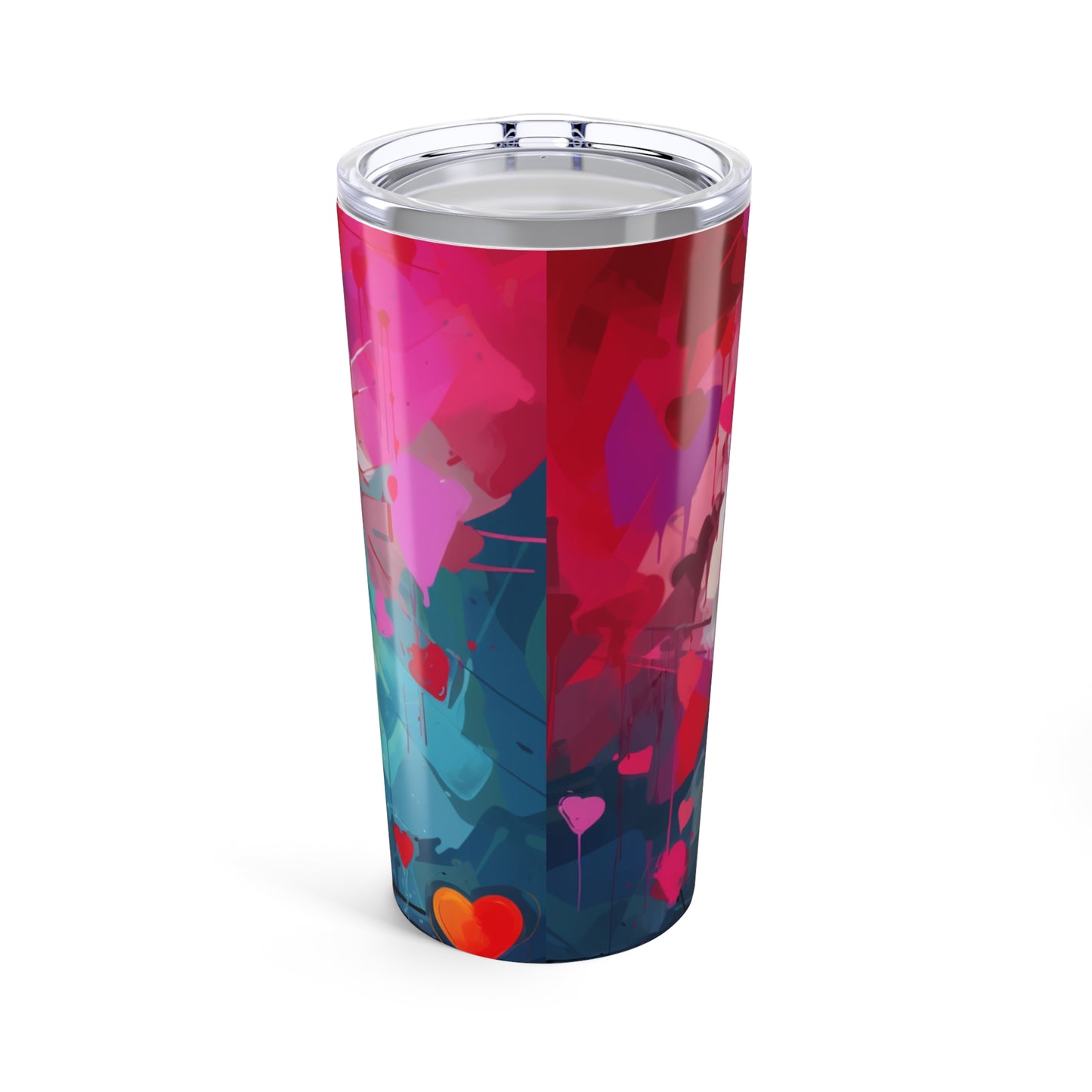 Teddy Bear "Be My Valentine" Tumbler 20oz