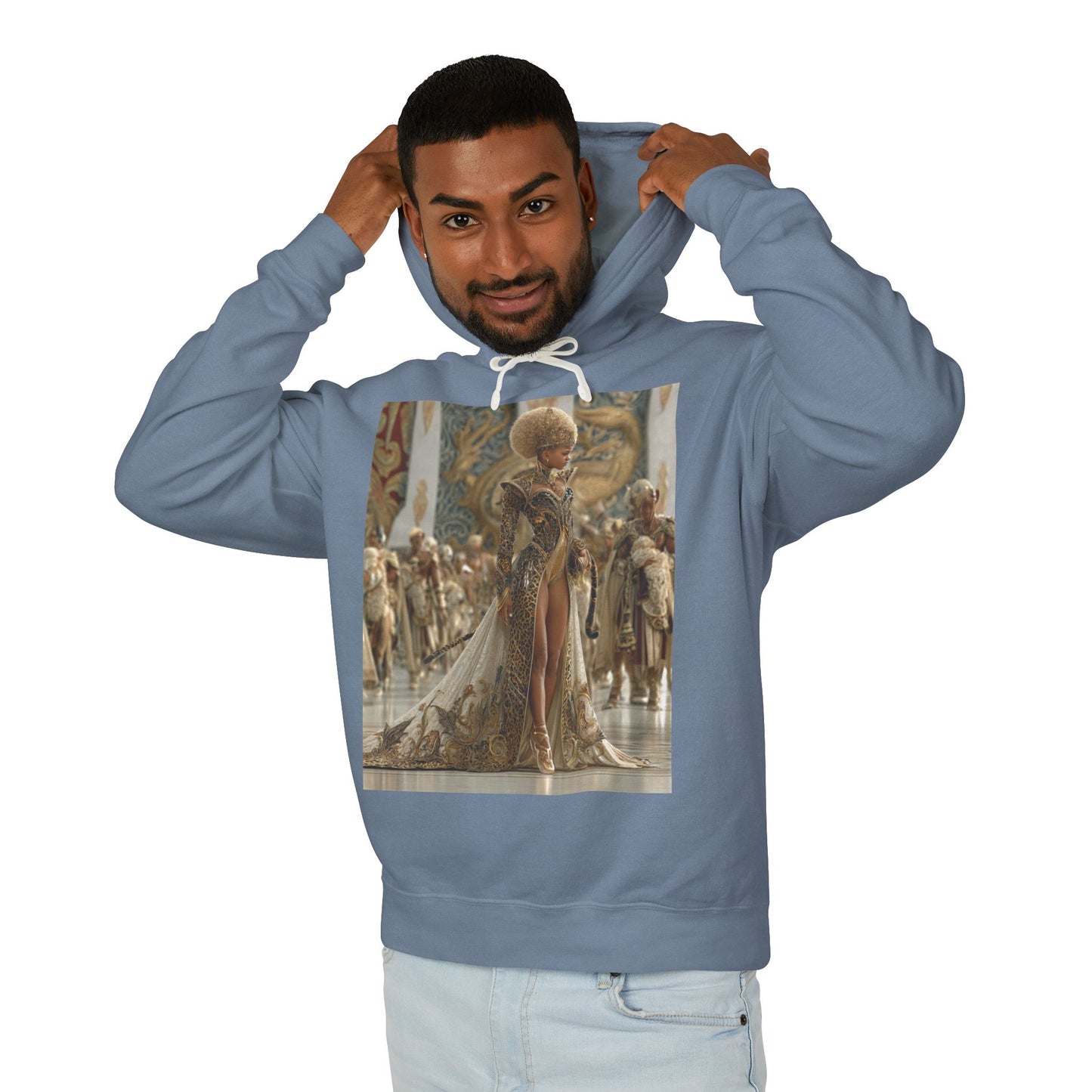 Golden Empress Fantasy Art Hoodie